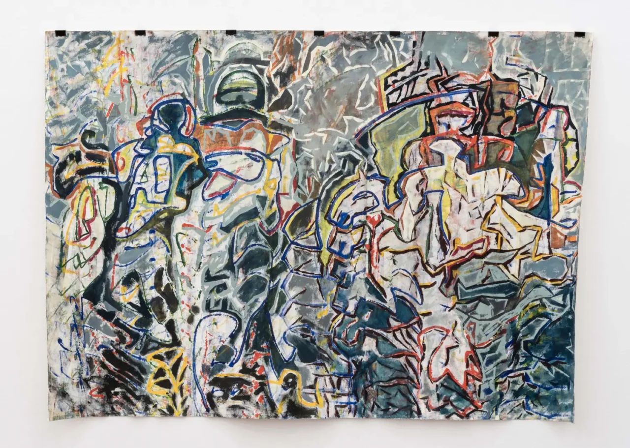 Composition - 150x210 cm acryl on canvas